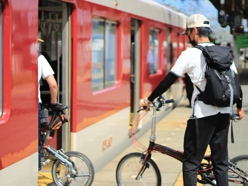 賢島駅サイクルトレイン